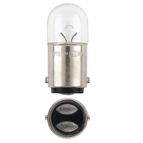 Narva 12V 5W R5W BA15D Incandescent Globes (Blister Pack Of 2)