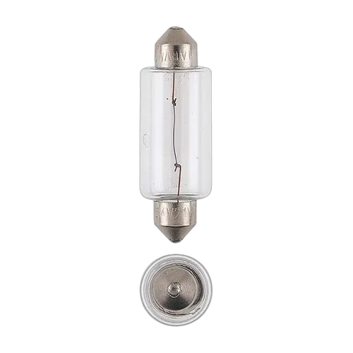 Narva 12V 21W C21W Sv8-5.8 Festoon Globes (Blister Pack Of 2)