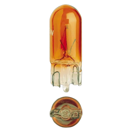 Narva 12V 5W W2.1 X 9.5D WY5W Amber Wedge Globes (Blister Pack Of 2)