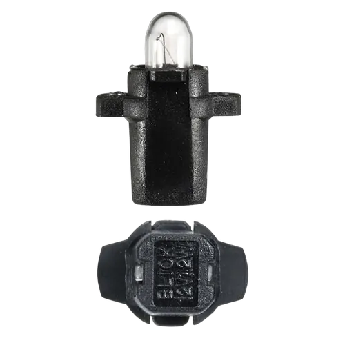 Narva 12V 1.2W B8.3D (Bax 10S) Black Base Dash Panel Globes