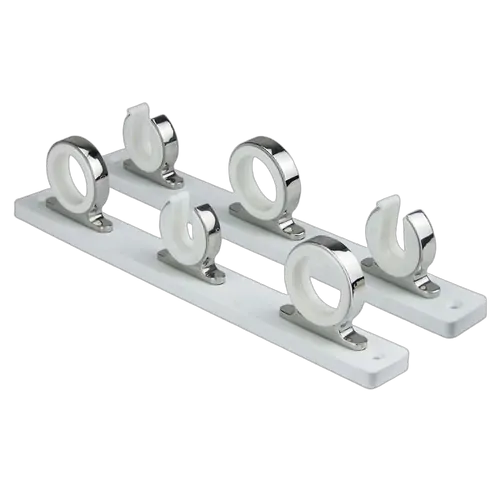 Rod Rack 3 Stainless Steel Board Mounted