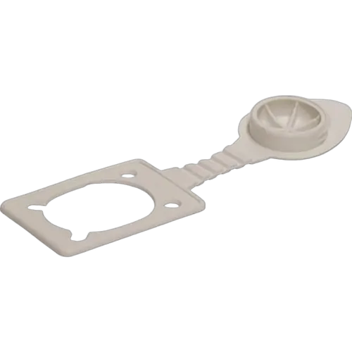 Rod Holder Cap - Square Top White