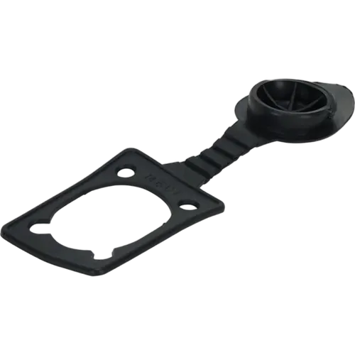 Rod Holder Cap - Square Top Black