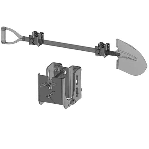 The Bush Company Shovel Mount Bracket Assembly for Alpha Tent