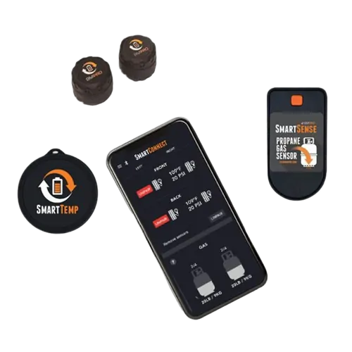BMPRO SmartConnect - App Based Sensor Kit (2xTyre, 1xGas, 1xTemp)