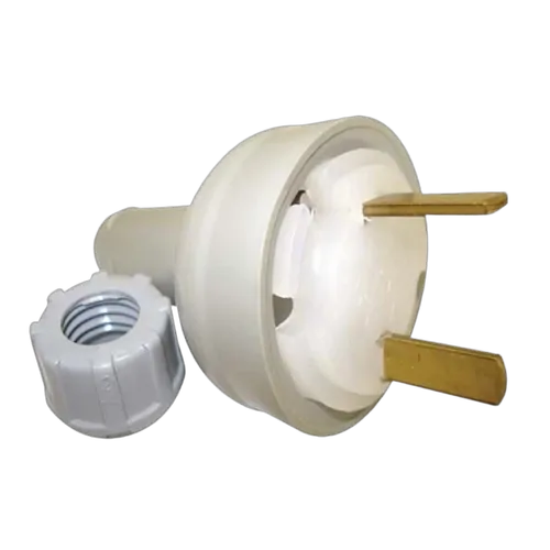 Clipsal 492/32 Fixed Polarity Plug Grey. Cli492/32Gy