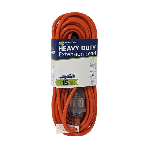 Coast To Coast Heavy Duty Extension Lead 15m/15A