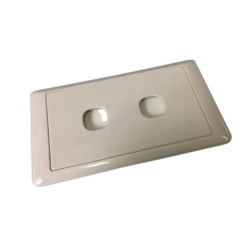 CMS Switch Plate Double Beige. Jsw2Bg