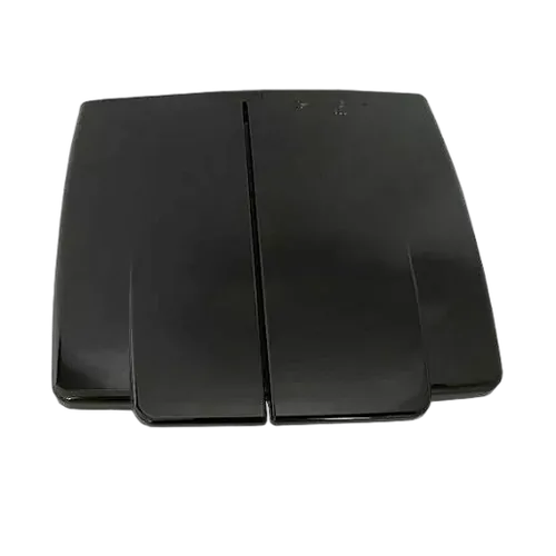 CMS 15A Single 15A Autoswitch Inlet Black w/ RCD Switch -Ip44. Jilcbbk-A