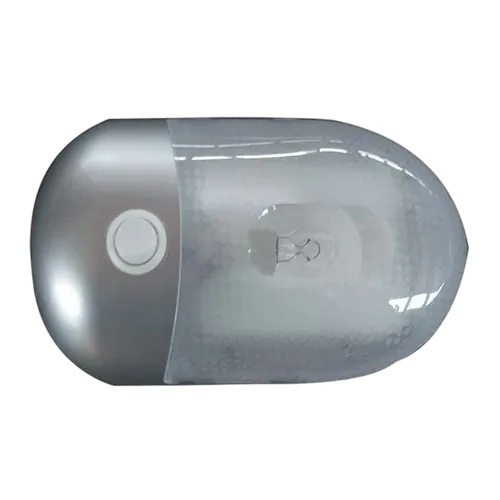 Coast To Coast Interior Dome Light w/ On/Off Rocker Switch. (Silver) 86842S