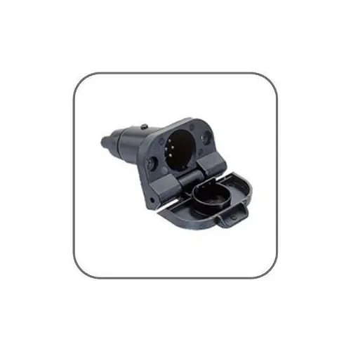 Narva Car Socket 7 Pin Small Round Plastic. 82022BL