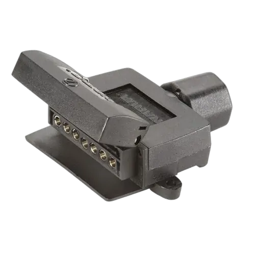 Narva Car Socket 7 Pin Flat Blister Pack. 82042BL