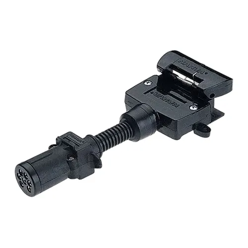 Narva Trailer Adaptor 6 Pin Round Car To 7 Pin Flat Van. 82220BL