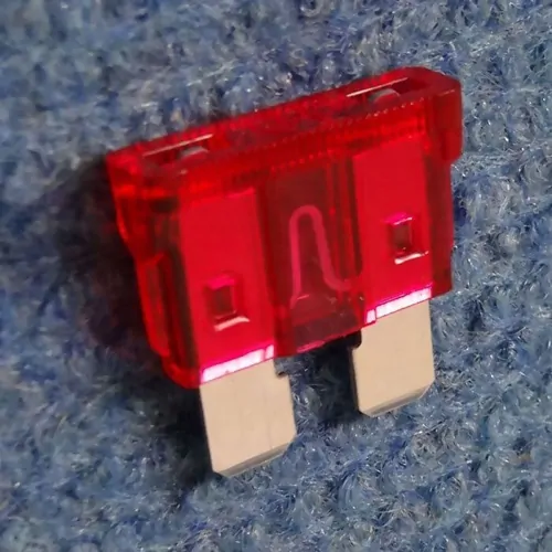 Narva 10 Amp Red ATS Blade Fuse - 5 Per Pack. 52810BL