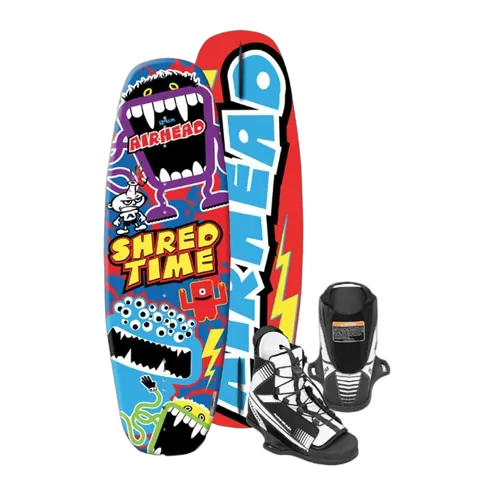 Airhead Shred Time Venom Wakeboard With Bindings 124cm 4-8