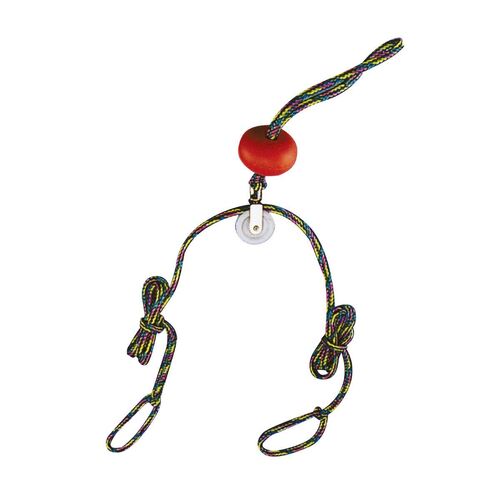 Trem Tow Bridle With Pulley Plastic Float