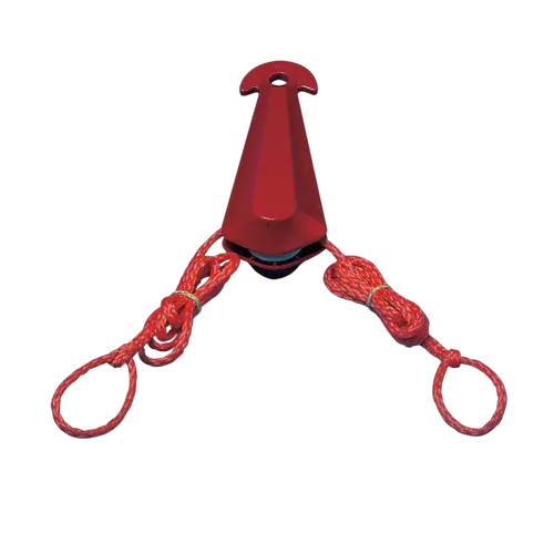 Trem Tow Bridle With Pulley Topredo Float Quick Release