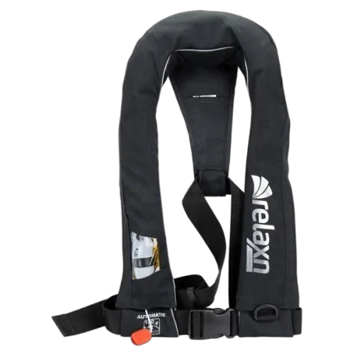 Relaxn Infaltable Deluxe PFD - Black