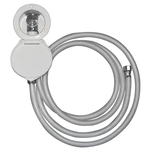 Shower Box White - Hose & Nozzle