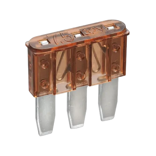 Narva 7 Amp Brown Micro 3 Blade Fuse (Blister 5)