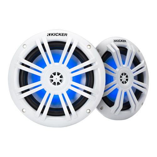 Kicker 51KM604WL KM 6.5" Blue LED Coaxial