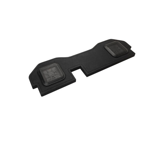 Kicker 51KRDL7T102L7T custom subwoofer enclosure with two 10" speakers fits select 2002-24 RAM Crew Cab and Quad Cab trucks