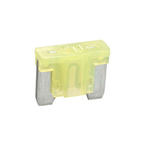 Narva 20 Amp Yellow Micro 2 Blade Fuse (Box Of 25)