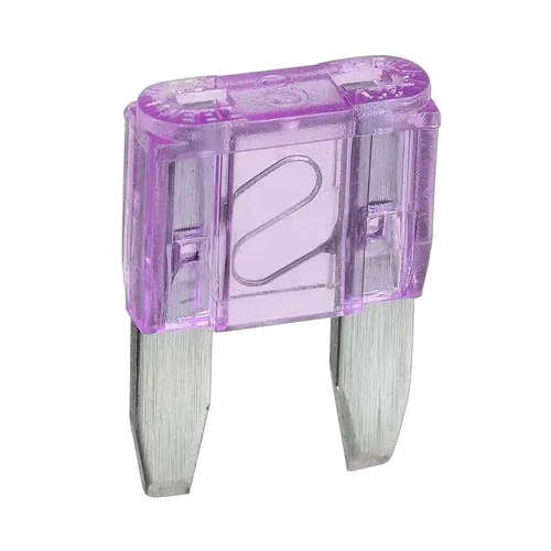 Narva 3 Amp Purple Mini Blade Fuse (Blister Pack Of 5)