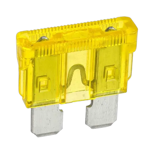 Narva 20 Amp Yellow Standard Ats Blade Fuse (Blister Pack Of 5)