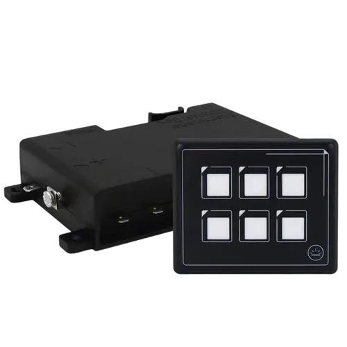 Relaxn Digital Membrane Touch Panel 6 Switch 12V 35A Max