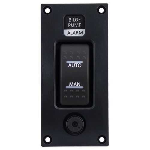 Relaxn Switch Panel Bilge With Alarm On/Off/On 12V
