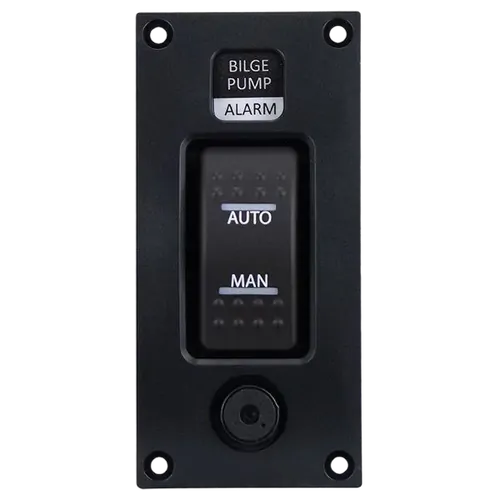 Relaxn Switch Panel Bilge With Alarm On/Off/On 24V