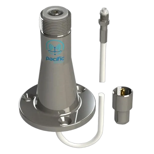 Pacific Aerials - Longreach Pro Antennas - Vhf/Cellular - Deck Mount With 5M Cable