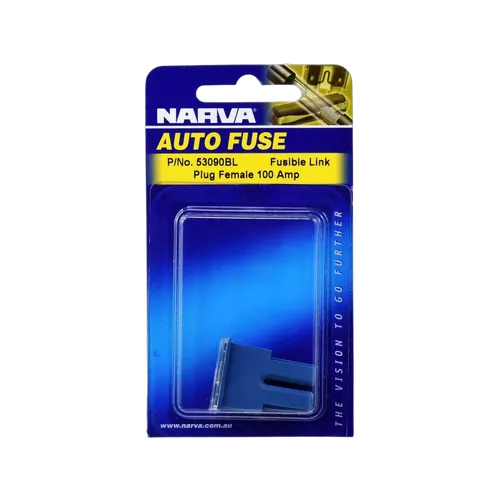 Narva 100 Amp Purple Female Plug In Fusible Link (Blister Pack Of 1)