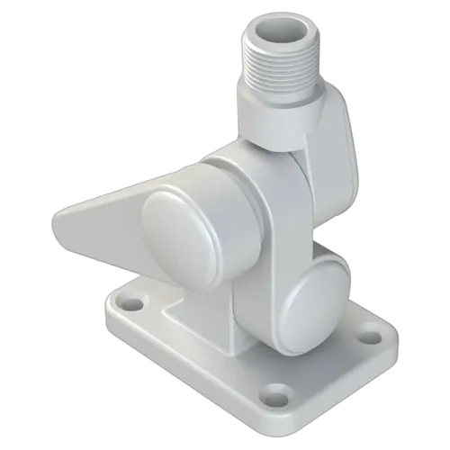 Antenna Base Fold Down White Longreach