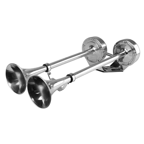 12V Dual Stainless Steel Trumpet