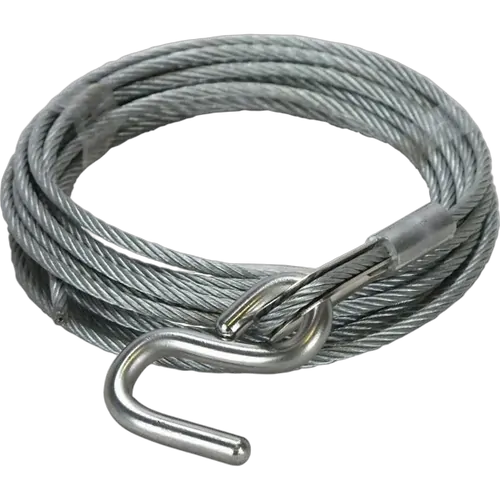 Winch Wire Snap Hook 4mm x 4.5M