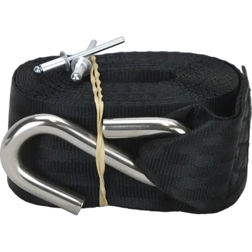 Winch Strap 50mm 4.3M S Hook