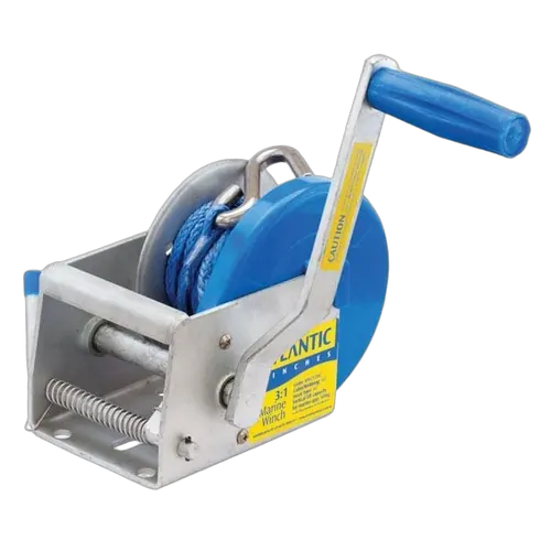 Atlantic Winch 3:1 Rope 6M x 4mm - Snap Hook