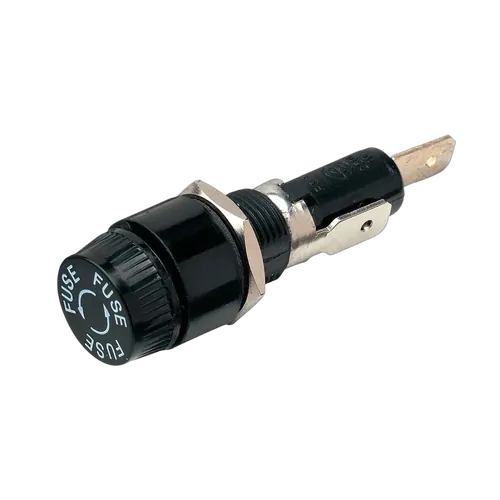 Narva Panel Mount Glass Fuse Holder With Push On Terminals (Box Of 50)