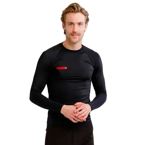 Jobe Rash Guard Longsleeve Men Black - Large