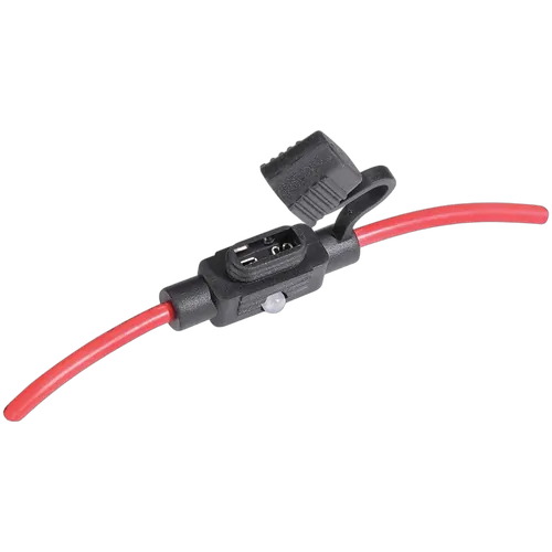 Narva In-Line Mini Blade Fuse Holder With Waterproof Cap And Led Indicator (Blister Pack Of 1)