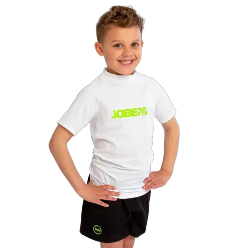 Jobe Rash Guard Shortsleeve Kids White - Size 0 -1