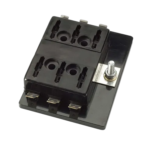 Narva 6-Way Standard Ats Blade Fuse Or Plug-In Type Circuit Breaker Block
