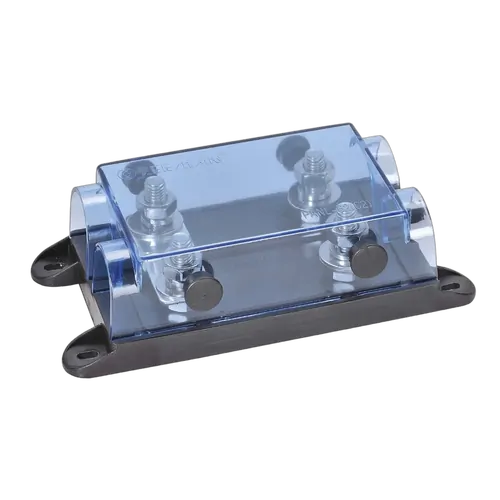 Narva Twin In-Line Anl Fuse Holder With Transparent Cover