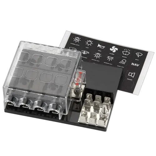 Narva 8-Way Standard Ats Blade Fuse Block