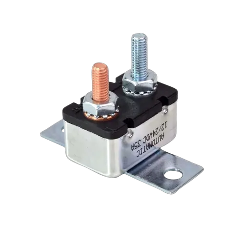 Narva 35A C/Breaker Auto Reset 90'Bk