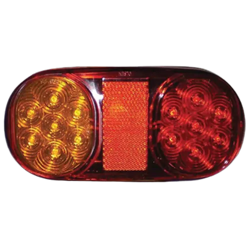 LED Trailer light Marine 162mm 10-30V Lh - 7.2M Cable