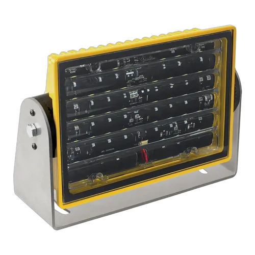 Model 523Xl - 12/24V Led Worklight - Wide Flood Beam (Yellow Housing)