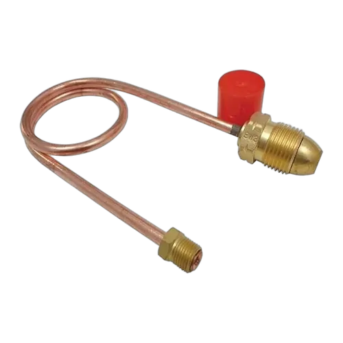 Coast To Coast Copper Pigtail POL 1/4 Inverted Flare 450mm Long. 6360510/Ke-Re912Fs20